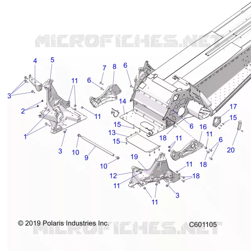 CHASIS, BULKHEAD ASM.