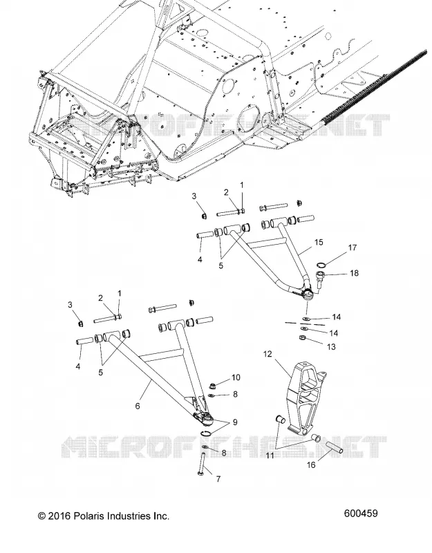 SUSPENSIÓN DELANTERA, CONTROL ARMS AND SPINDLE