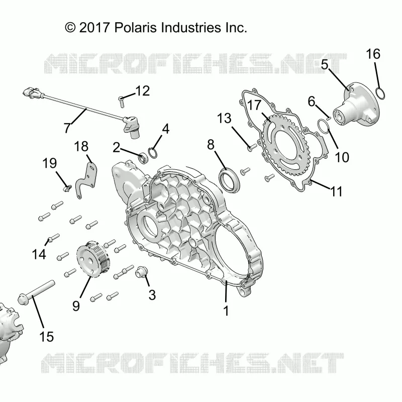 MOTOR, MAG COVER MOUNT