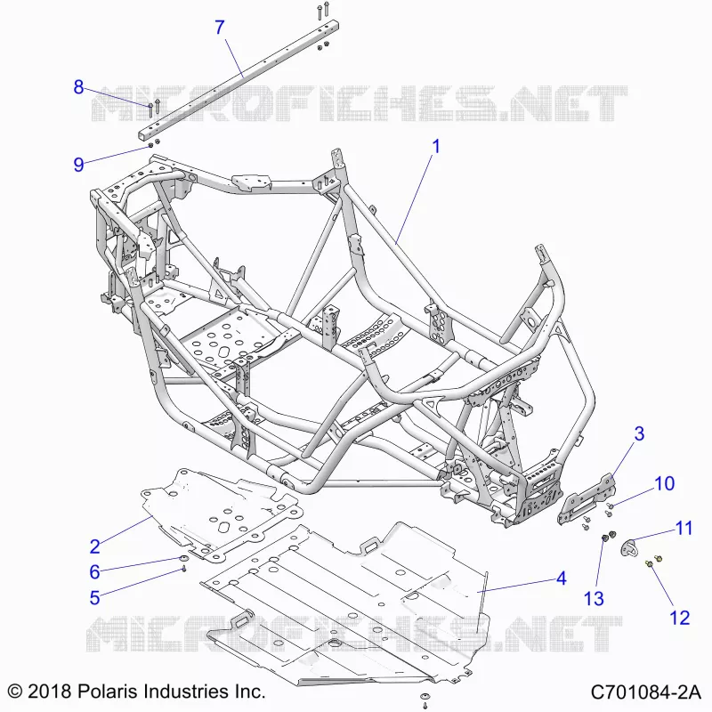 CHASSIS, MAIN FRAME AND ESQUÃD PLATE