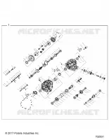 DRIVE TRAIN, PRINCIPAL GEARCASE INTERNALS (TO 7/01/2018)
