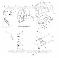 PASSENGER ASIENTO BOTTOM and ASIENTO BACK
