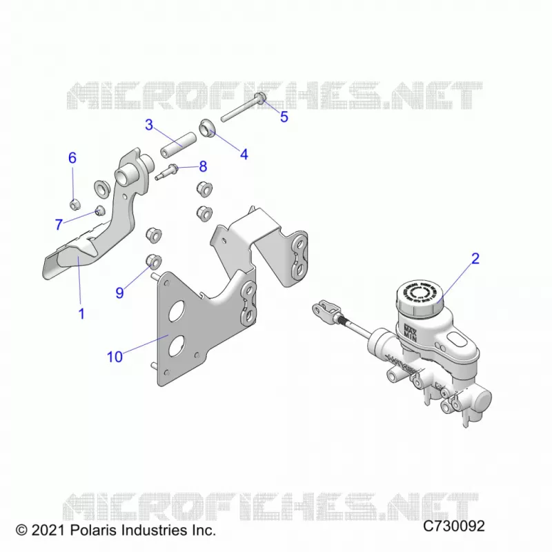 BRAKES, PEDAL AND CILINDRO MAESTRO