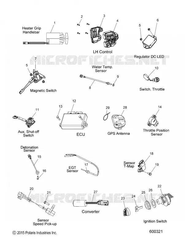 ELECTRICA, SWITCHES, SENSORS AND COMPONENTS