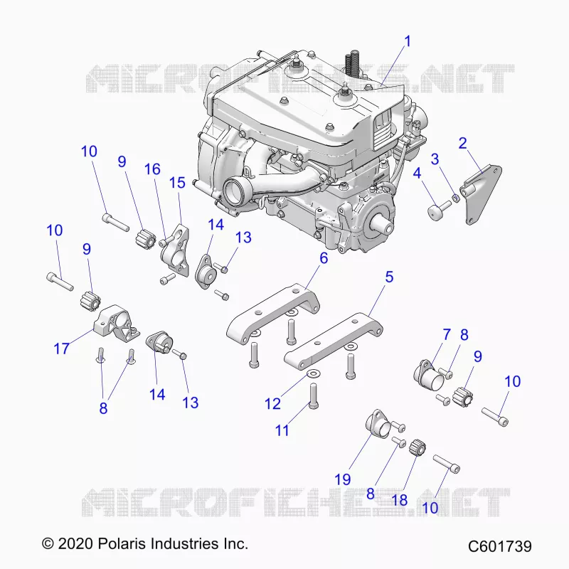 MOTOR, MOUNTING