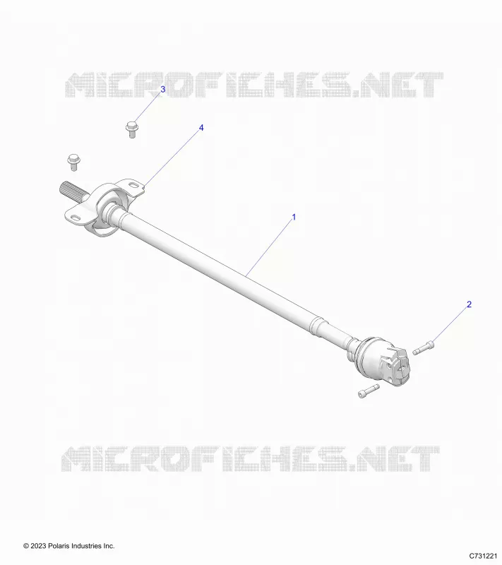 TREN, FRONT PROP SHAFT