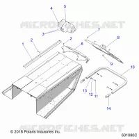 PARACHOQUE, REAR, SNOWFLAP AND TAILLIGHT COVER