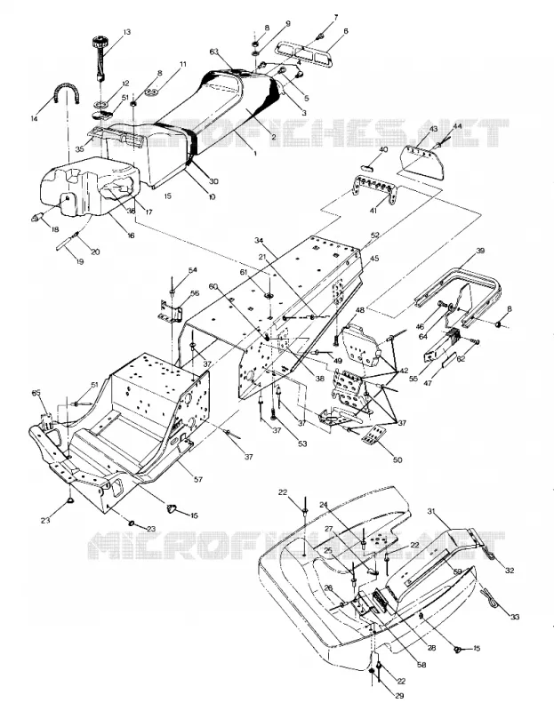 CHASIS AND ASIENTO Sport (4919271927001A)