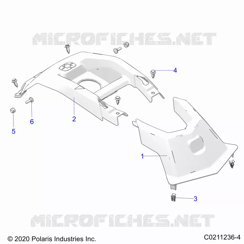 BODY, FRONT COVER
