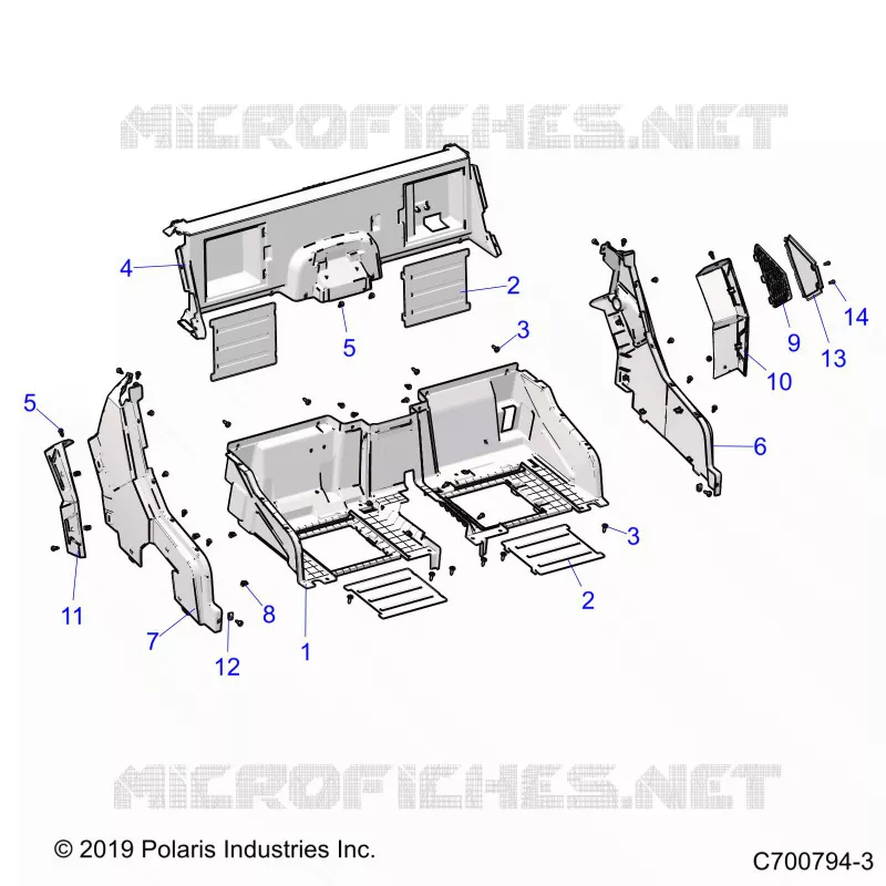 CARROCERÍA POSTERIOR CLOSEOFF AND FENDERS