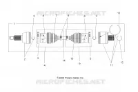 DRIVE TRAIN, DRIVE EJE TRASERO