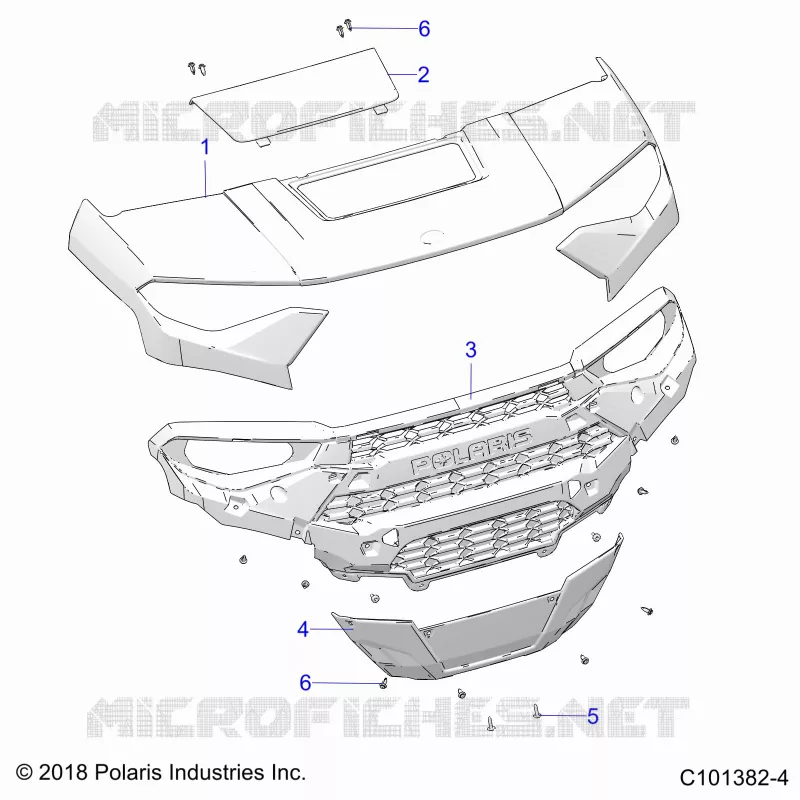CAPUCHA AND FRONT FASCIA