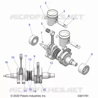 ENGINE, PISTON AND CIGUEÑAL -S23TDL8RS/8RE (C601781)