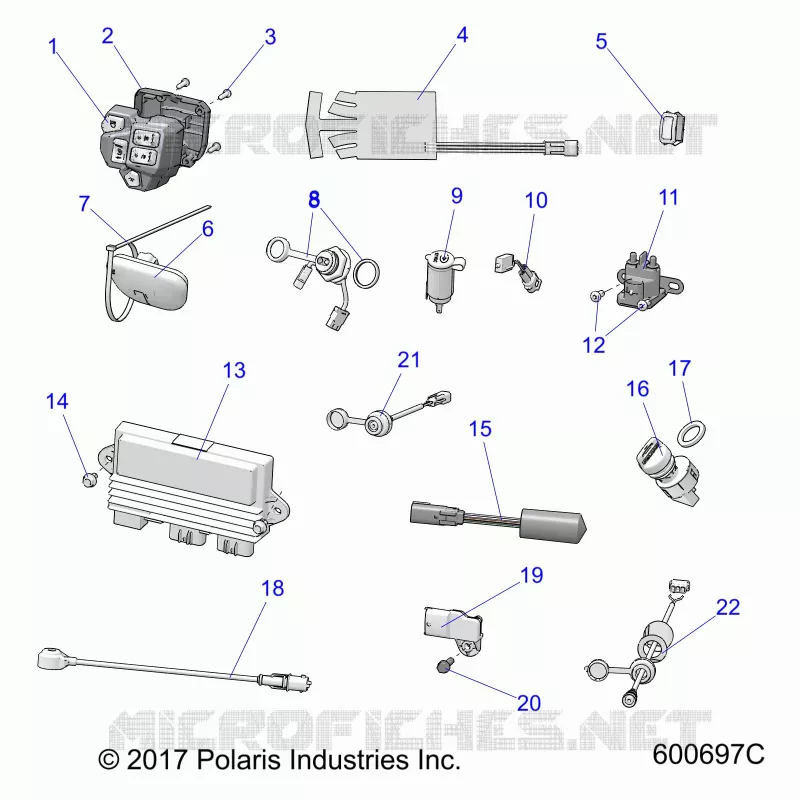 ELECTRICA, SWITCHES, SENSORS AND COMPONENTS