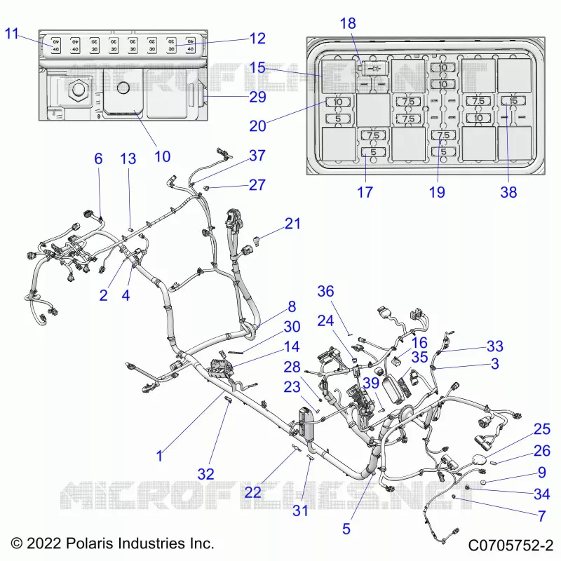 ELECTRICA, WIRE HARNESS, CHASSIS