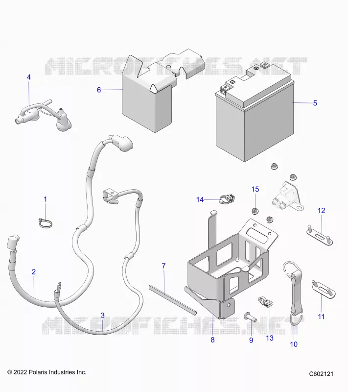 ELECTRICA, BATTERY/BOX AND CABLES