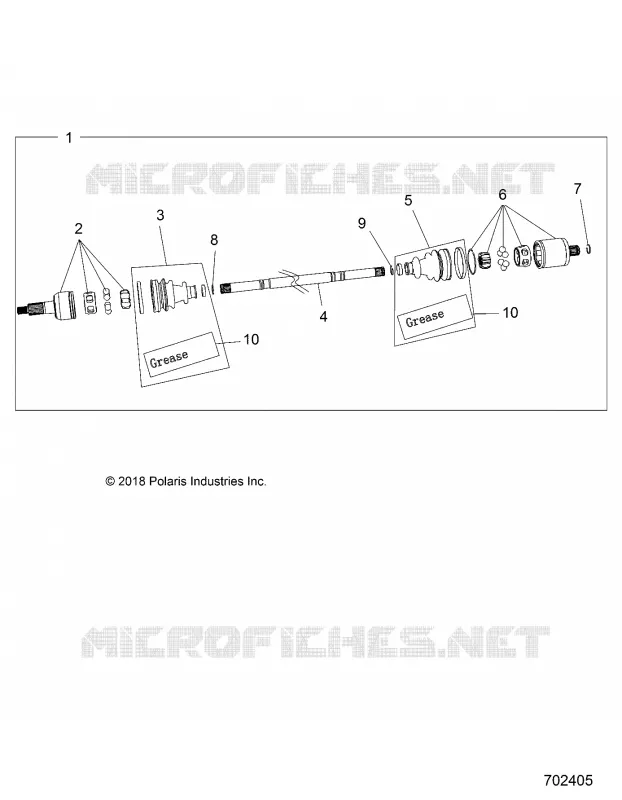 TREN, REAR HALF SHAFT (FROM 7/01/2018)