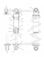SUSPENSION, CHOQUE FRONTAL TRACK (CLEAR COIL OVER)