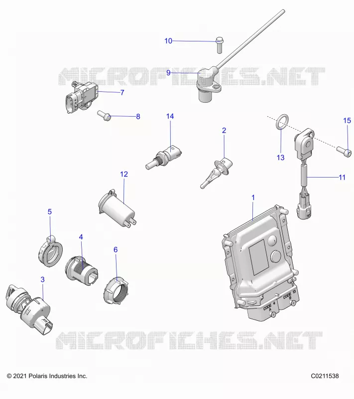 ELECTRICA, SWITCHES, SENSORS, ECU AND CONTROL MODULES
