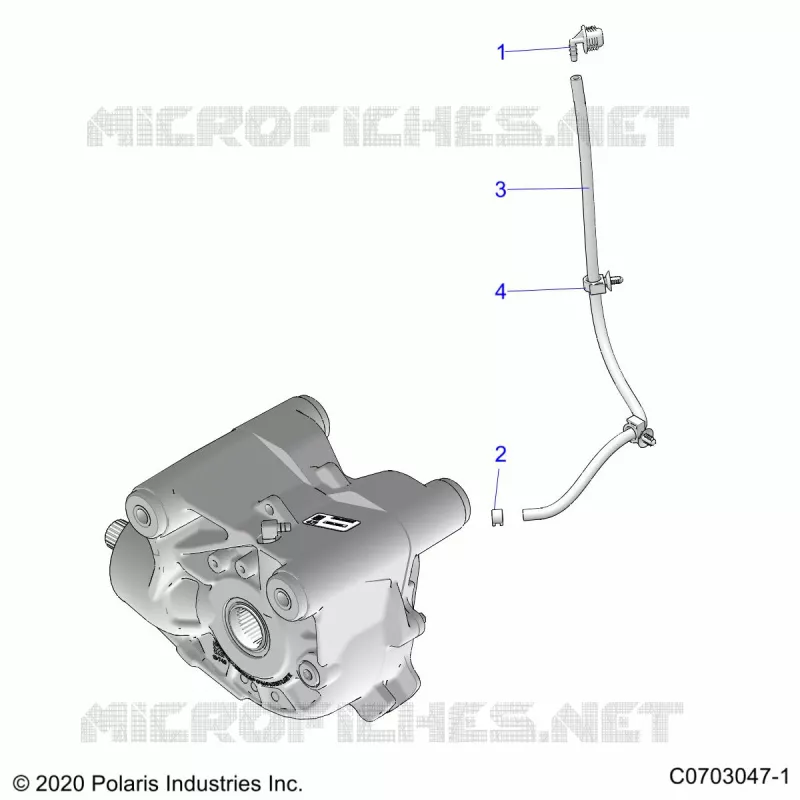 TREN, GEARCASE, FRONT, VENTING