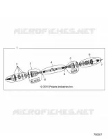 TREN, HALF SHAFT, FRONT