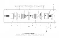 DRIVE TRAIN, DRIVE EJE TRASERO