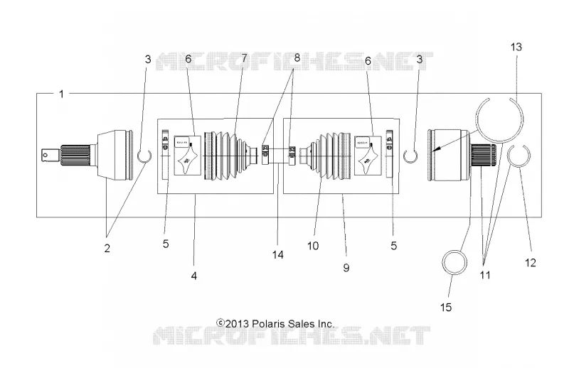 DRIVE TRAIN, DRIVE EJE TRASERO