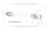 DRIVE TRAIN, FRONT DEL EJE DE PROPULSIÃN