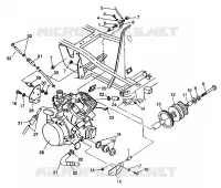 MONTAJE DEL MOTOR 4X4 350L S938139 (4924342434004A)