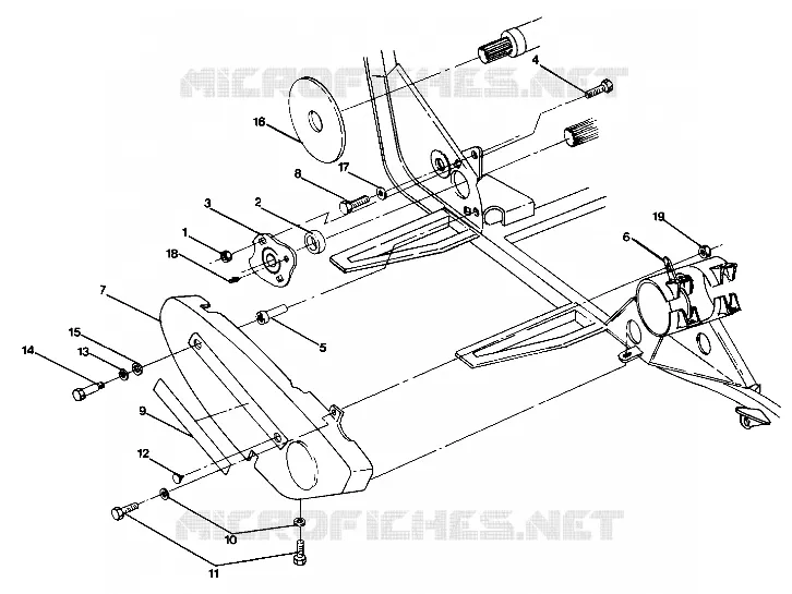 RIGHT HAND CUBIERTA DE LA CADENA ASSEMBLY (4917731773030A)
