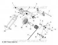SUSPENSION, TRASERO ARM PAR, U.S.