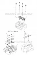 ENGINE, CULATA AND VALVES