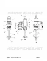 SUSPENSION, CHOQUE FRONTAL TRACK, VELOCITY 7045536
