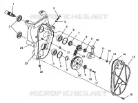 CADENACASE 600 XCR 0961676 AND EUROPEAN 600 XCR E961676 (4932123212B007)