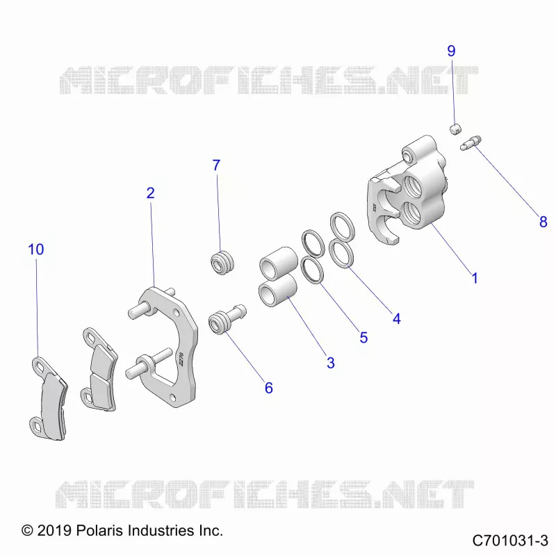 BRAKES, PINZA TRASERA