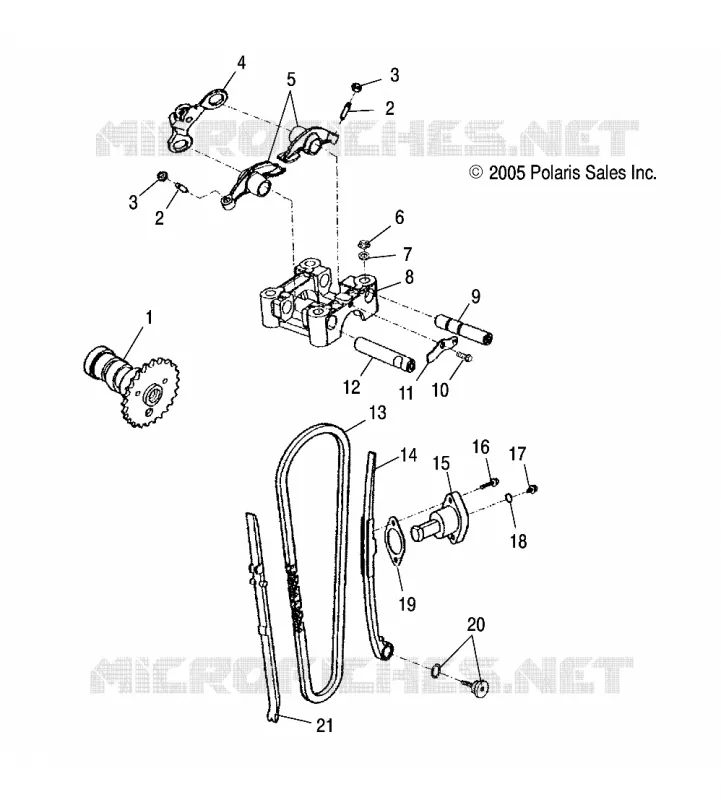 MOTOR, VALVULA CAM