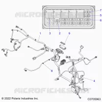 ELECTRICA, WIRE HARNESSES, CHASSIS- R22MAA50A1/A7 (C0705963)