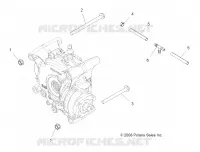 TREN, GEARCASE MOUNTING, REAR