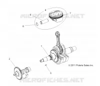 ENGINE, CIGUEÑAL, PISTON AND BALANCE SHAFT