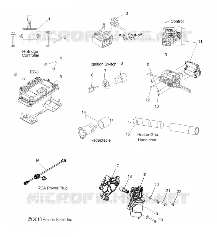 INTERRUPTORES and CONTROLES