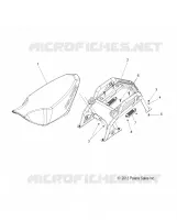 ASIENTO ASM. AND REAR RACK