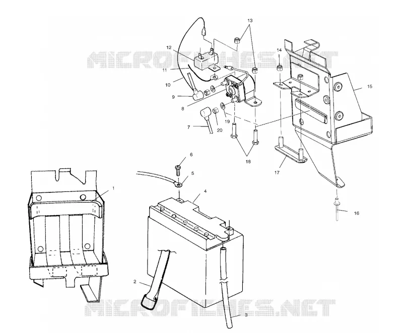 CAJA DE BATERIA