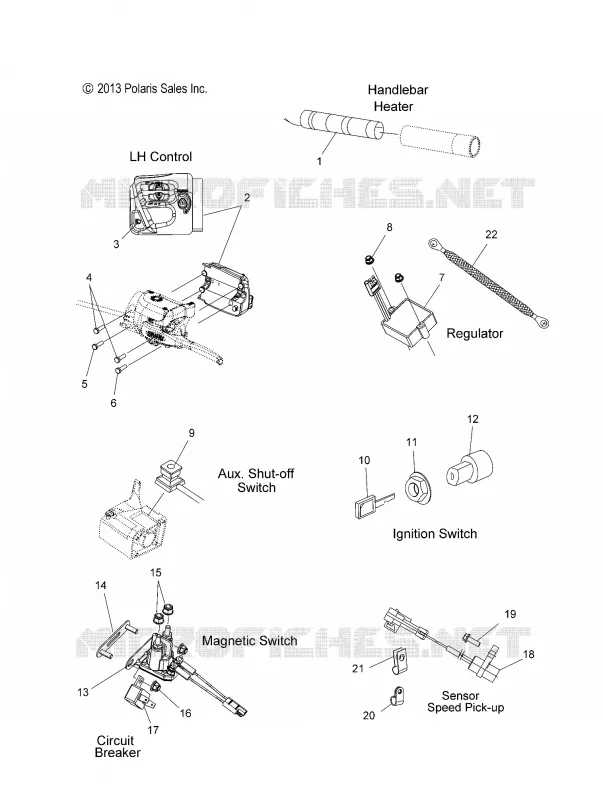 ELECTRICA, SWITCHES AND COMPONENTS