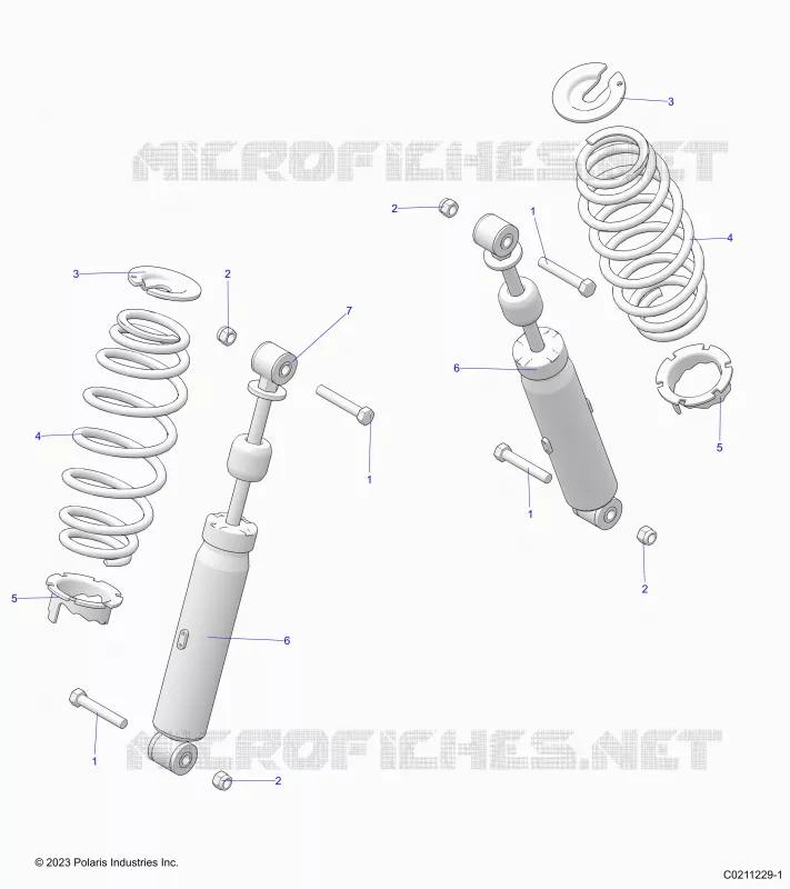 SUSPENSION TRASERA SHOCK