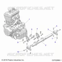 MOTOR, MOUNTING & LONG BLOCK