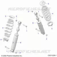 SUSPENSION TRASERA SHOCK