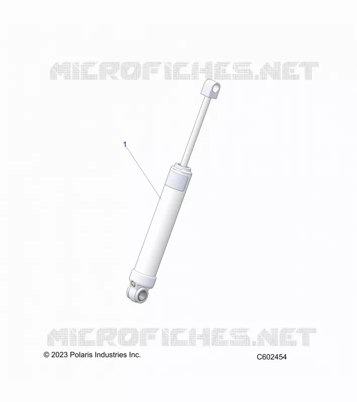 SUSPENSION, SHOCK TRASERO TRACK (7045512)