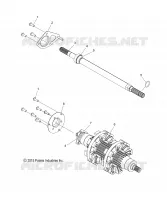 DRIVE TRAIN, JACKSHAFT AND EJE DE TRANSMISION