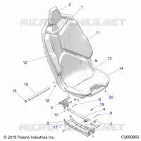 ASIENTO ASM., FRONT