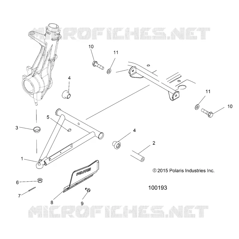 SUSPENSION, A-ARM and PUNTAL MOUNTING